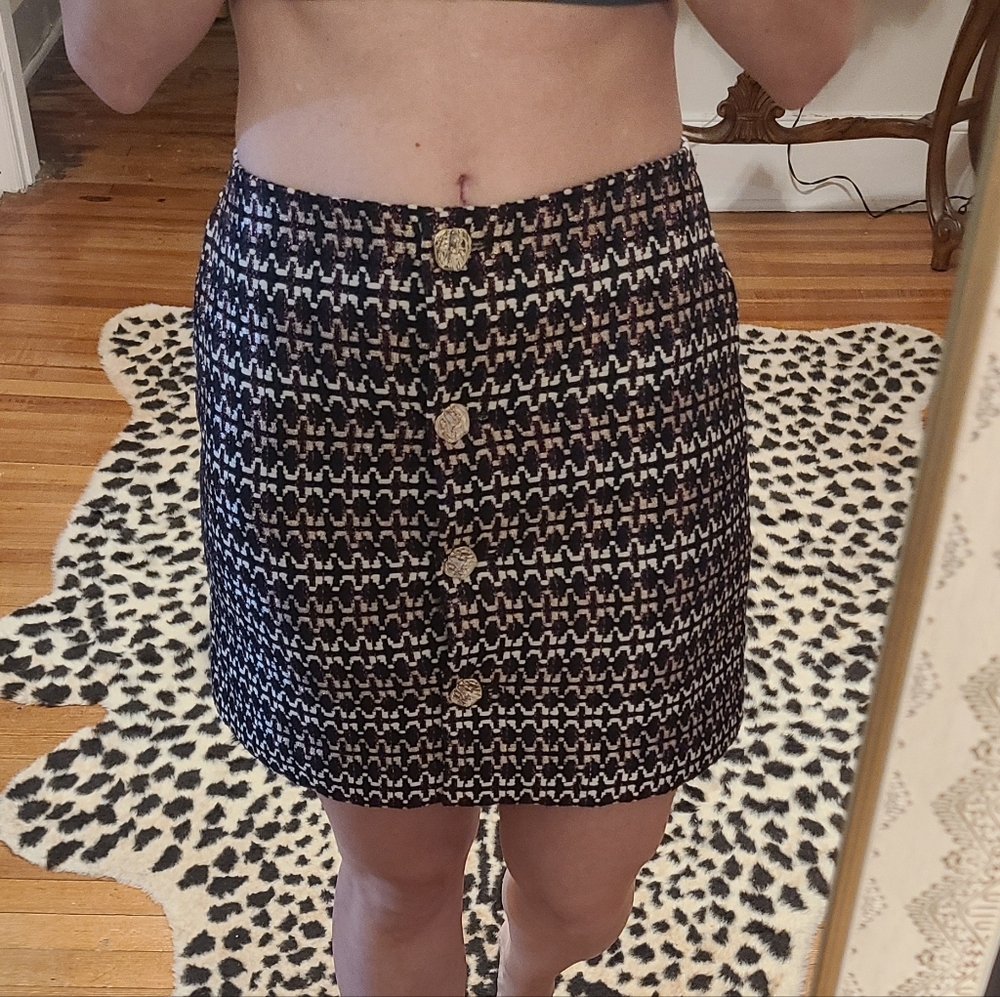 Express Tweed Skirt